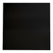 A 30-inch by 30-inch square outdoor table top in frosty black with eased edges and squared corners.