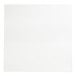 A white, square 24-inch by 24-inch outdoor table top with eased edges and squared corners.