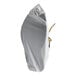 A white microporous shoe cover in extra large size.