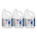 A set of three 121 oz. CloroxPro Clorox Turbo Pro disinfectant cleaner bottles for sprayer devices.
