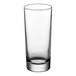 A clear, straight-sided 10.5 oz Collins glass.