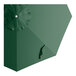 A round forest green umbrella canopy designed for aluminum crank lift auto tilt umbrellas.