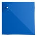 A square lake blue umbrella canopy designed for cantilever umbrellas.