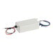 A rectangular Estella UVC ultraviolet disinfection lamp driver with attached red, black, blue, and brown wires.