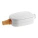 A white Estella 34817885 humidity sensor with a brown porous tip, designed for use with the MCC220 system.