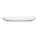 A white square melamine plate.