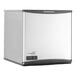 A stainless steel Scotsman Prodigy Plus Series 22-inch water-cooled hard nugget ice machine.