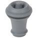 A gray Vacu Vin replacement wine stopper.