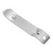 A stainless steel 4-inch church key can and bottle opener.