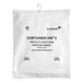 A white Clariant Container Dri II 1,500 gram calcium chloride cargo desiccant bag designed to protect cargo from moisture damage.
