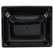 A black plastic Vollrath food pan.