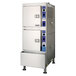 Cleveland 24CGA10 SteamCraft Ultra Natural Gas 10 Pan Floor Steamer - 125,000 BTU