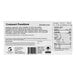 A label for Gourmand Pastries Ready-to-Bake Panettone Curved Croissant, 2.8 oz., 75 per case.