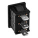 A black rectangular power switch with three metal prongs for select Avantco Ice Diamond ice machines.