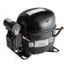 A black refrigeration compressor unit for Avantco EUC-F-160-A and EUC-H-160-A models.