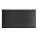 A rectangular black heavy-duty magnetic label or card holder designed for steel shelving.