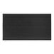 A rectangular black heavy-duty magnetic label or card holder designed for steel shelving.
