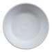 A round gray melamine ramekin.