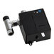 A black sensor faucet control module with attached metal fittings for select Equip by T&S faucets.
