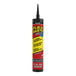 A 9 oz. tube of Flex Paste black rubberized sealant paste.