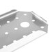 A Vollrath stainless steel false bottom with holes.