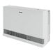 A white Rinnai EnergySaver direct-vent wall furnace designed for liquid propane use.