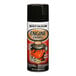 A can of Rust-Oleum Engine Enamel black gloss spray paint for automotive engines.