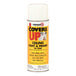 A can of Zinsser Covers Up ceiling paint and primer spray in flat white, 13 ounces.
