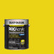 A one-gallon can of Rust-Oleum ROC Acrylic Direct-to-Metal Acrylic Enamel paint in Safety Yellow.