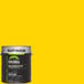 A one-gallon can of Rust-Oleum Sierra Performance Beyond Acrylic Enamel paint in safety yellow.