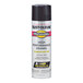 A can of Rust-Oleum Professional High Performance Enamel spray paint in gloss black, 15 ounces.