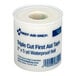 A roll of First Aid Only triple cut first aid tape, 2 inches by 5 yards, waterproof.