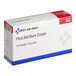 A box of First Aid Only first aid and burn cream containing 25 packets, each 0.9 grams.
