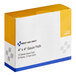 A box of First Aid Only 4" x 4" sterile gauze pads.