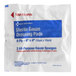 A package of First Aid Only sterile gauze dressing pads, 4 inches by 4 inches, containing 2 all-purpose gauze sponges.