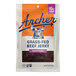 A 2.5 oz bag of Archer grass-fed teriyaki beef jerky.