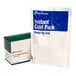 A single-use 6 x 9 inch instant cold pack from First Aid Only, packaged in a box.