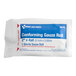A package of First Aid Only 2 inch by 4 yard sterile conforming gauze roll.