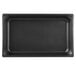 A black rectangular Vollrath Super Pan 3 with a white background.