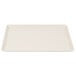 A white rectangular Cambro dietary tray.