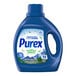 A 66 oz. bottle of Purex Fresh Mountain Breeze liquid laundry detergent.