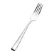 A stainless steel extra heavy weight dinner fork with a simple, modern design.