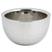 Bon Chef 61258 1 Qt. 8 oz. Hammered Finish Double Wall Bowl