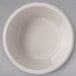 A Carlisle bone white ramekin on a white background.