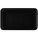 A black rectangular Cambro tray.