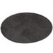 A black circle-shaped Scrubble sand screen disc.