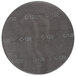 A round white Scrubble sand screen disc with "120" on it.