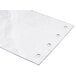 A clear plastic sheet with holes for Curtron Standard Grade Replacement Door Strips.