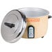 A Town electric rice cooker with a lid.