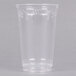 Fabri-Kal Greenware GC20 20 oz. Customizable Compostable Clear Plastic Cold Cup - 1000/Case